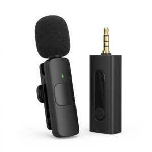 K35 wireless microphone for mobile and camera with noise reduction