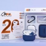 MMA 20 hour ultra-bass true wireless earbuds