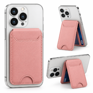 mobile magnetic card holder wallet