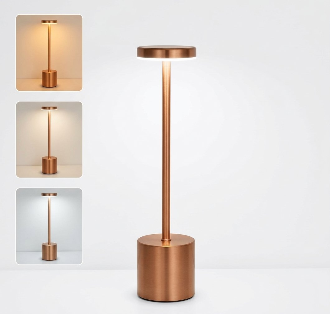 rechargeable led night light desk lamp